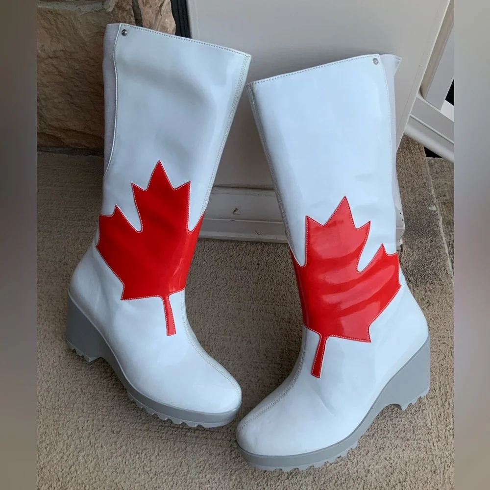 ROCKPORT Boots Limited Edition Vancouver Olympic Waterproof Size 7.5 BRAND NEW - Picture 3 of 17